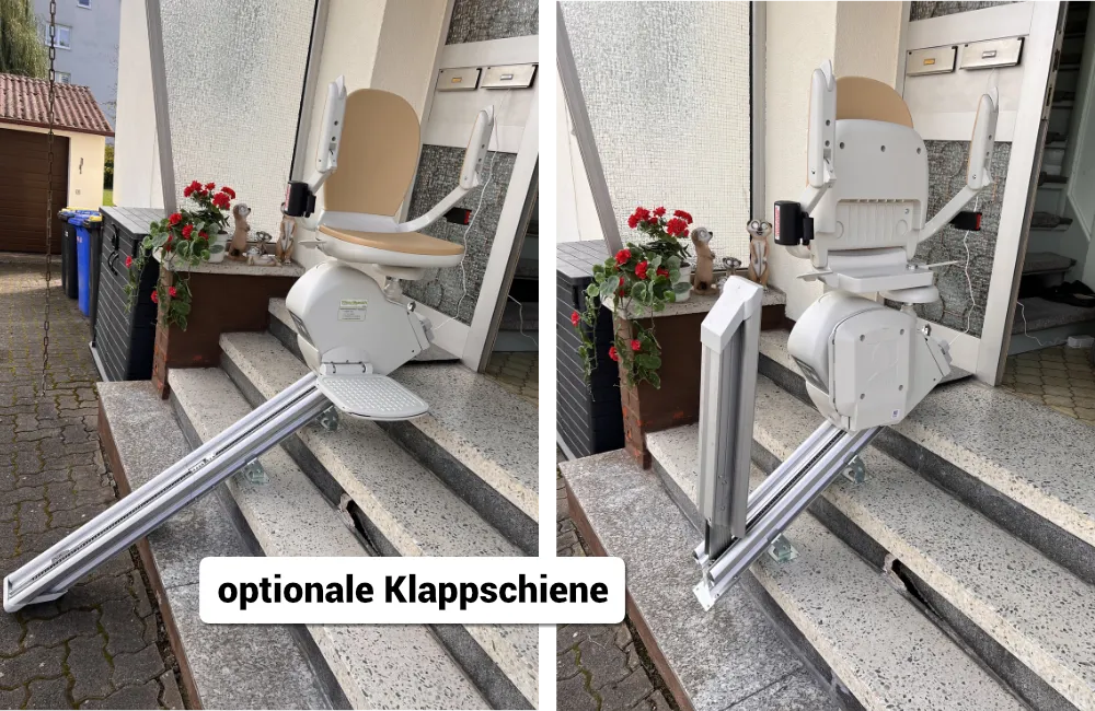 Acorn 130 Klappschiene