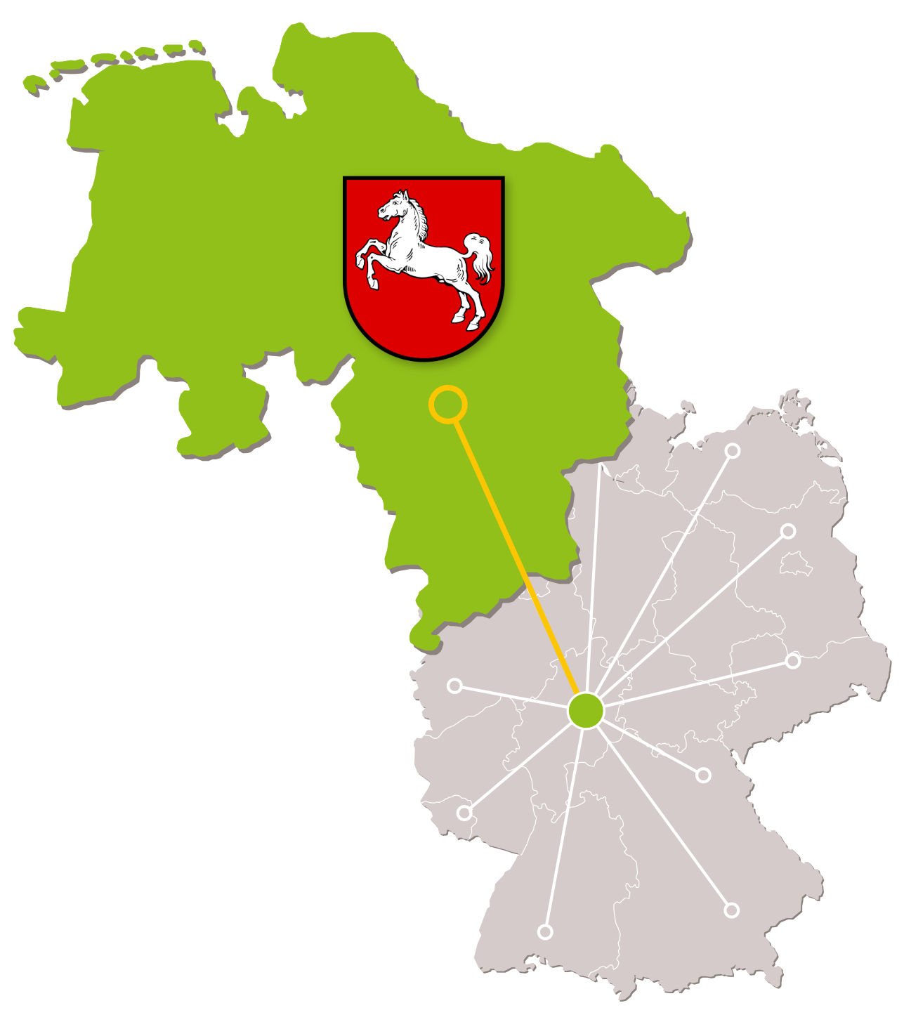 Servicegebiet Niedersachsen