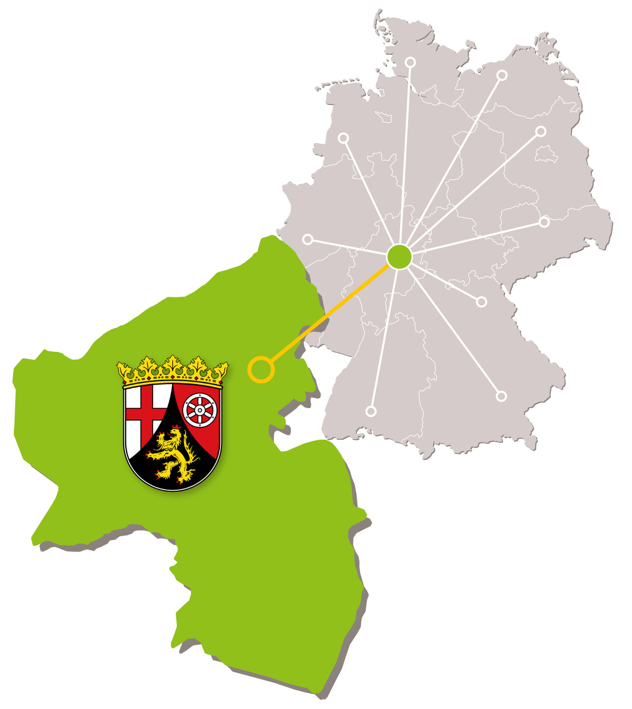 Servicegebiet Rheinland-Pfalz