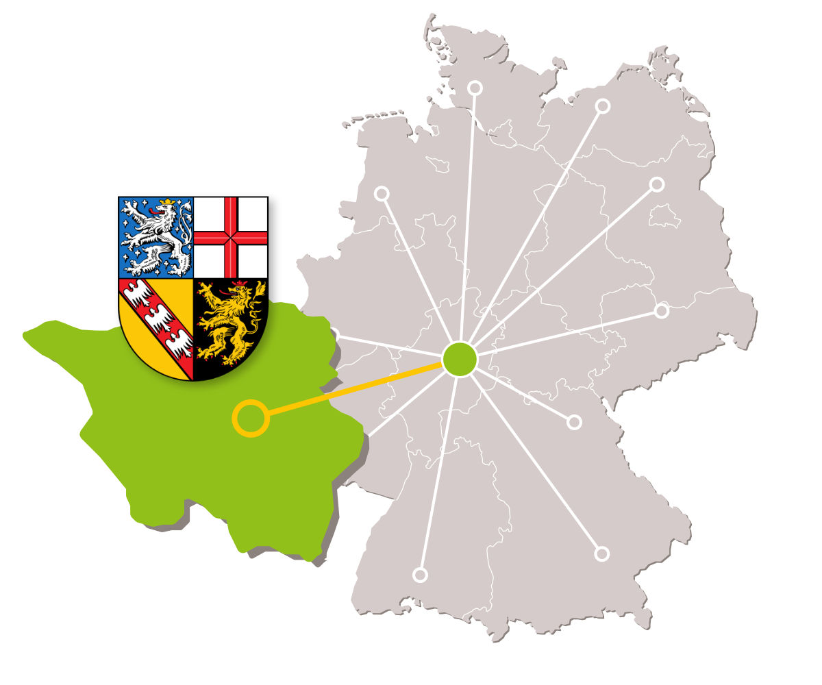 Servicegebiet Saarland