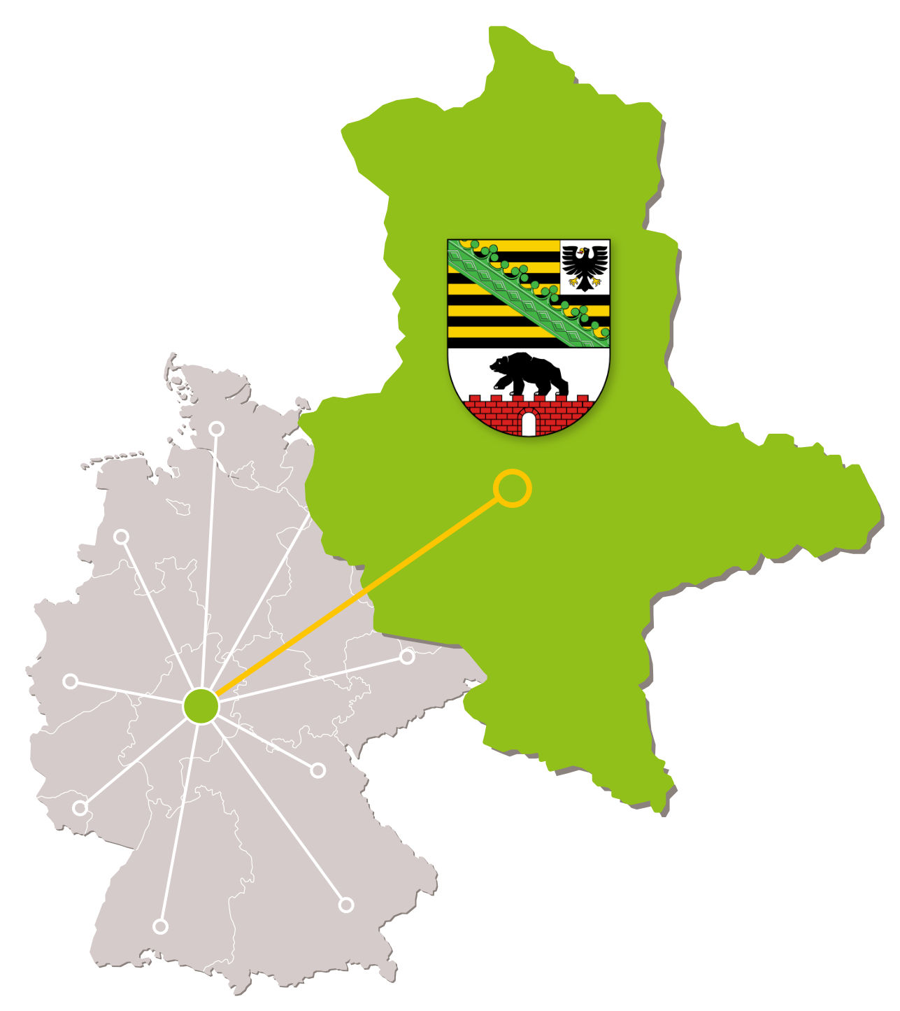 Servicegebiet Sachsen-Anhalt