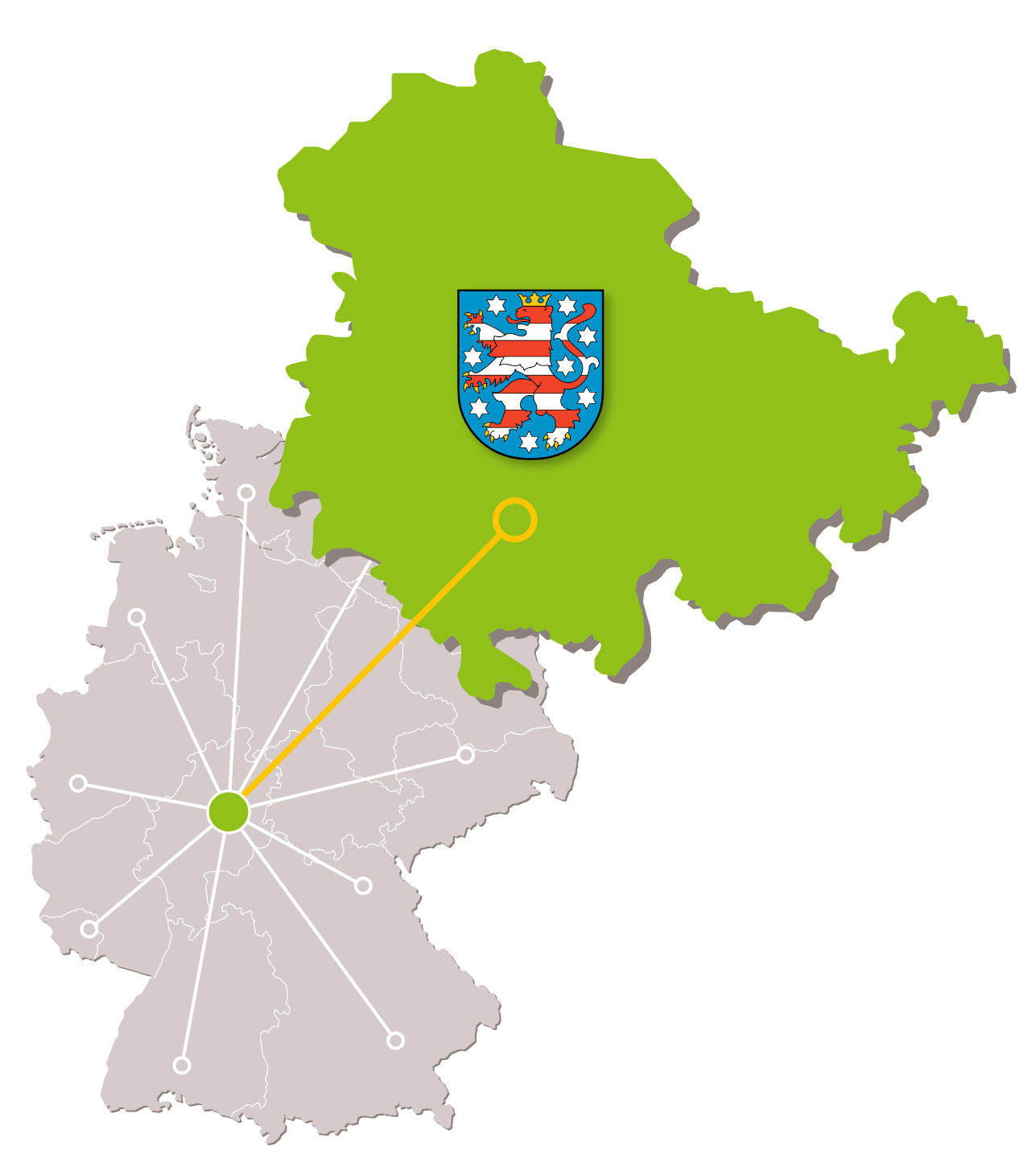 Servicegebiet Thüringen