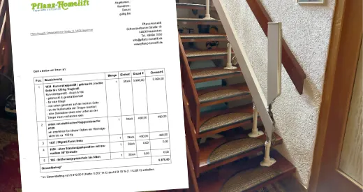 Treppenlift der Woche | Acorn 180 in Schrecksbach Treppenlift der Woche | Acorn 180 - Schrecksbach