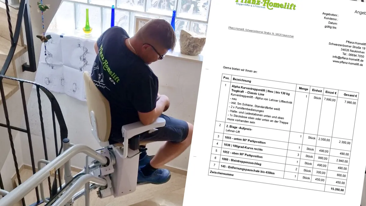 Treppenlift der Woche | Alpha in Radolfzell
