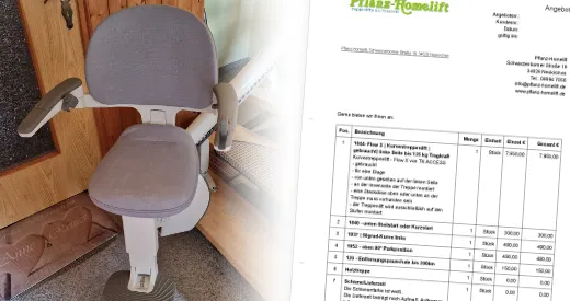 Treppenlift der Woche | Flow X in Kölleda Treppenlift der Woche | Flow X in Kölleda