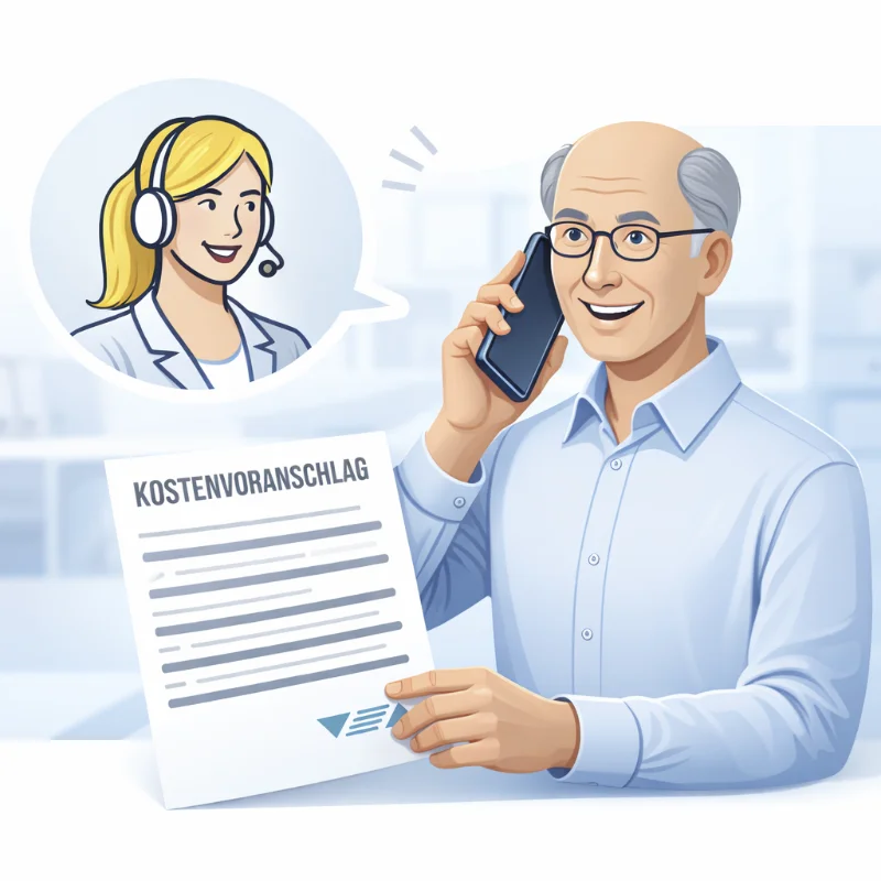 Zuschuss Treppenlift - Kostenvoranschlag