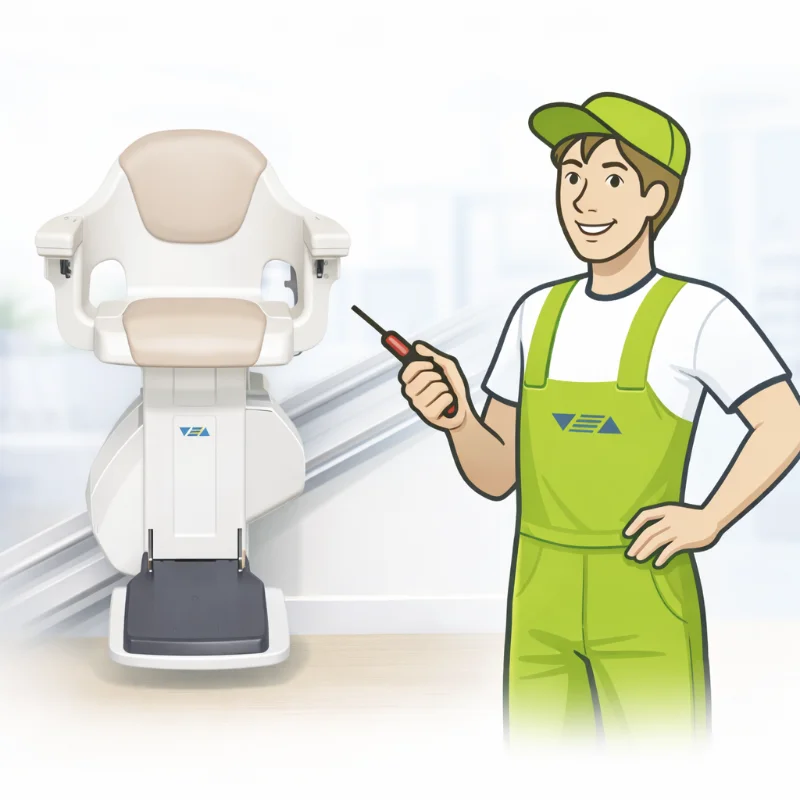 Zuschuss Treppenlift / Einbau